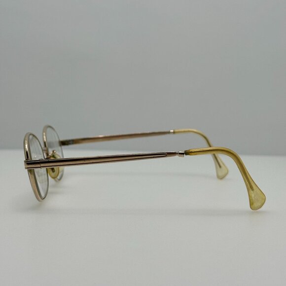 Safilo Eye Glasses Eyeglasses Frames 20/000 Gold 135 - Picture 4 of 6